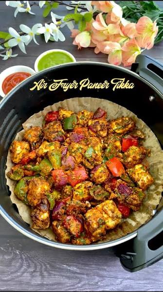 Air-Fried Paneer Tikka